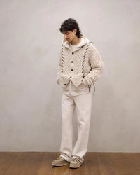 UNUSED 26AW US2576 Cable Knit Cardigan