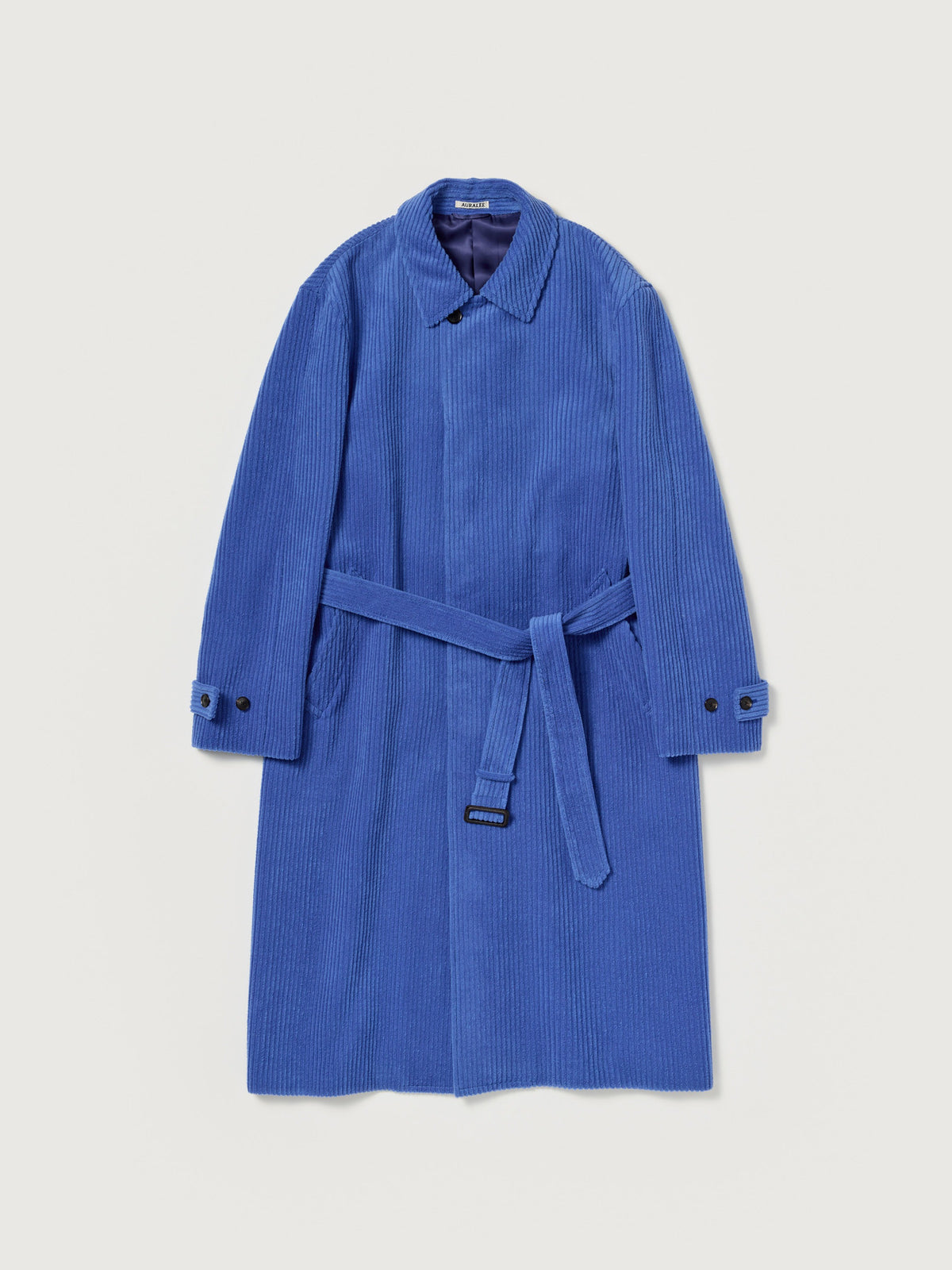AURALEE 26AW WOOL CASHMERE CORDUROY SOUTIEN COLLAR COAT