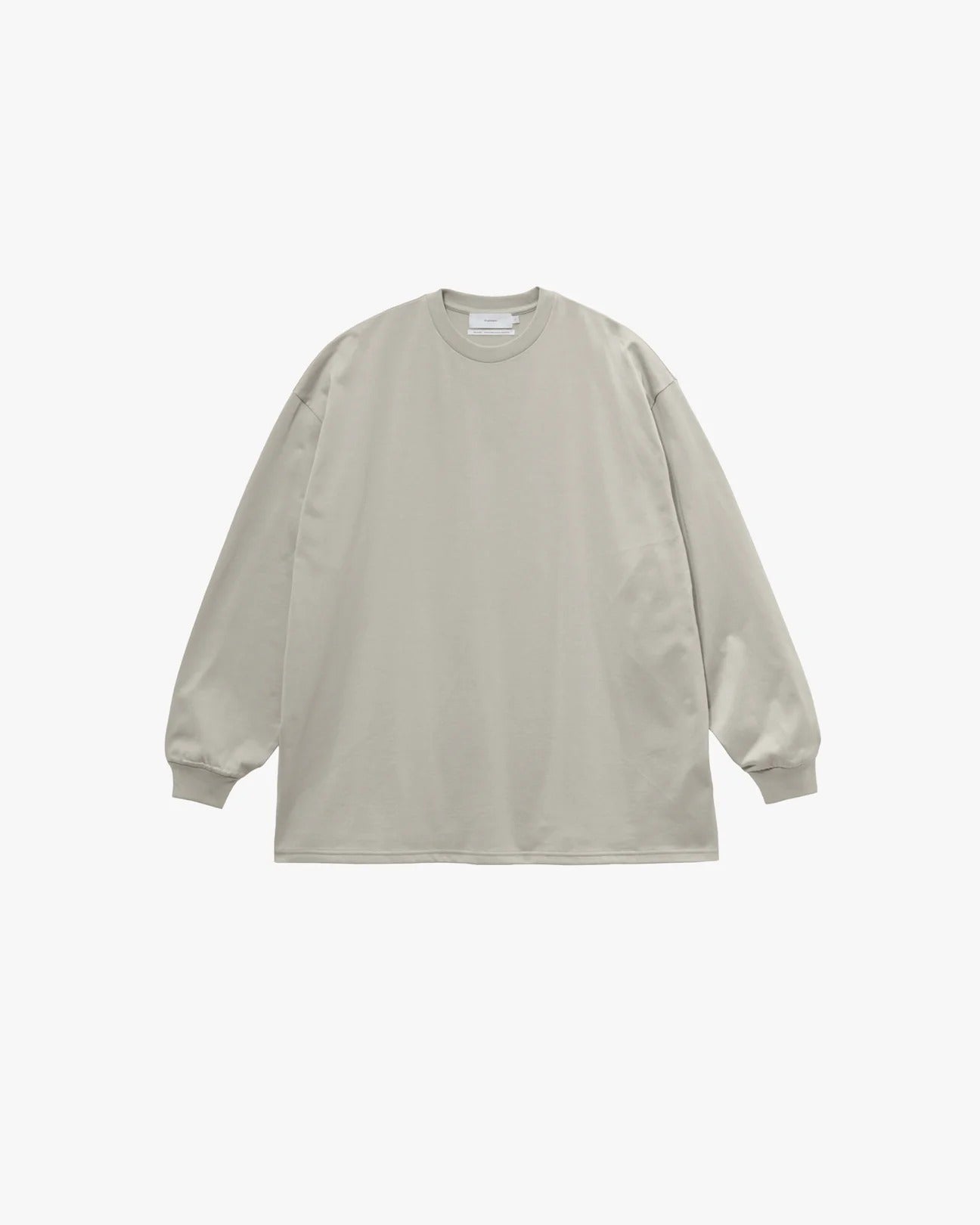 Graphpaper 26AW Tri Spun Cotton L/S Oversized Tee
