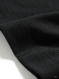 BATONER 26AW  WOOL POLO LONG SLEEVE T-SHIRT