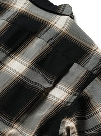 BATONER 26AW  OMBRE CHECK REGULAR COLLAR SHIRT