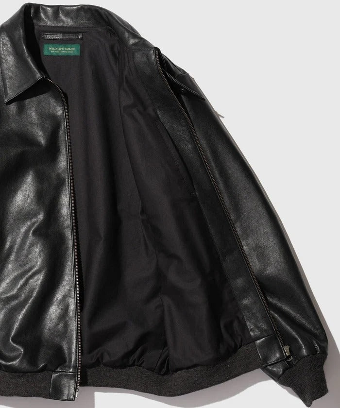 WILD LIFE TAILOR / A-2 GOAT LEATHER BLOUSON