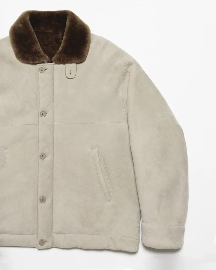 Graphpaper 26AW Sheepskin Mouton Deck Jacket