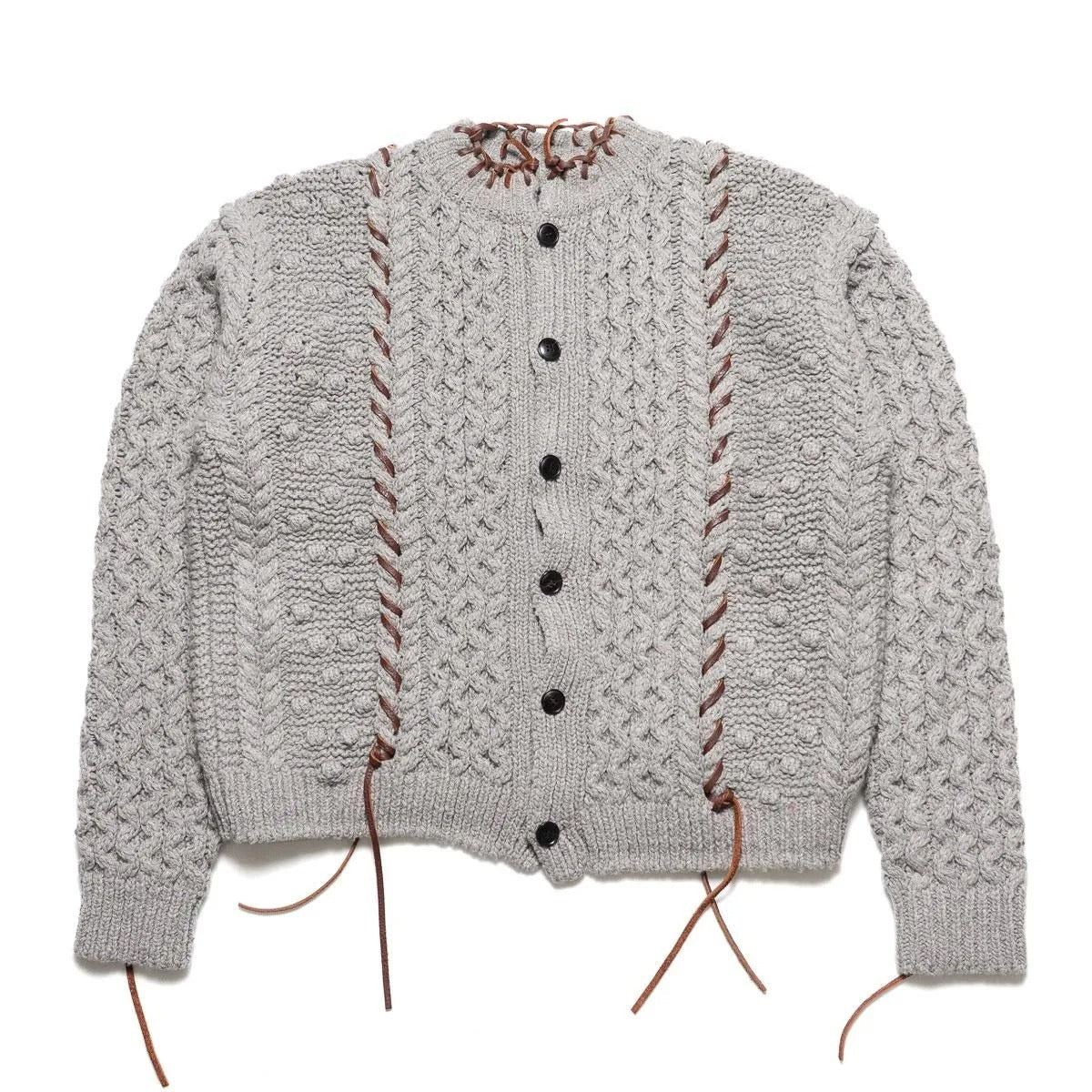 UNUSED 26AW US2576 Cable Knit Cardigan