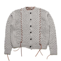 UNUSED 26AW US2576 Cable Knit Cardigan