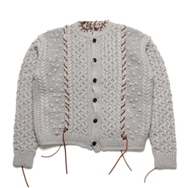 UNUSED 26AW US2576 Cable Knit Cardigan