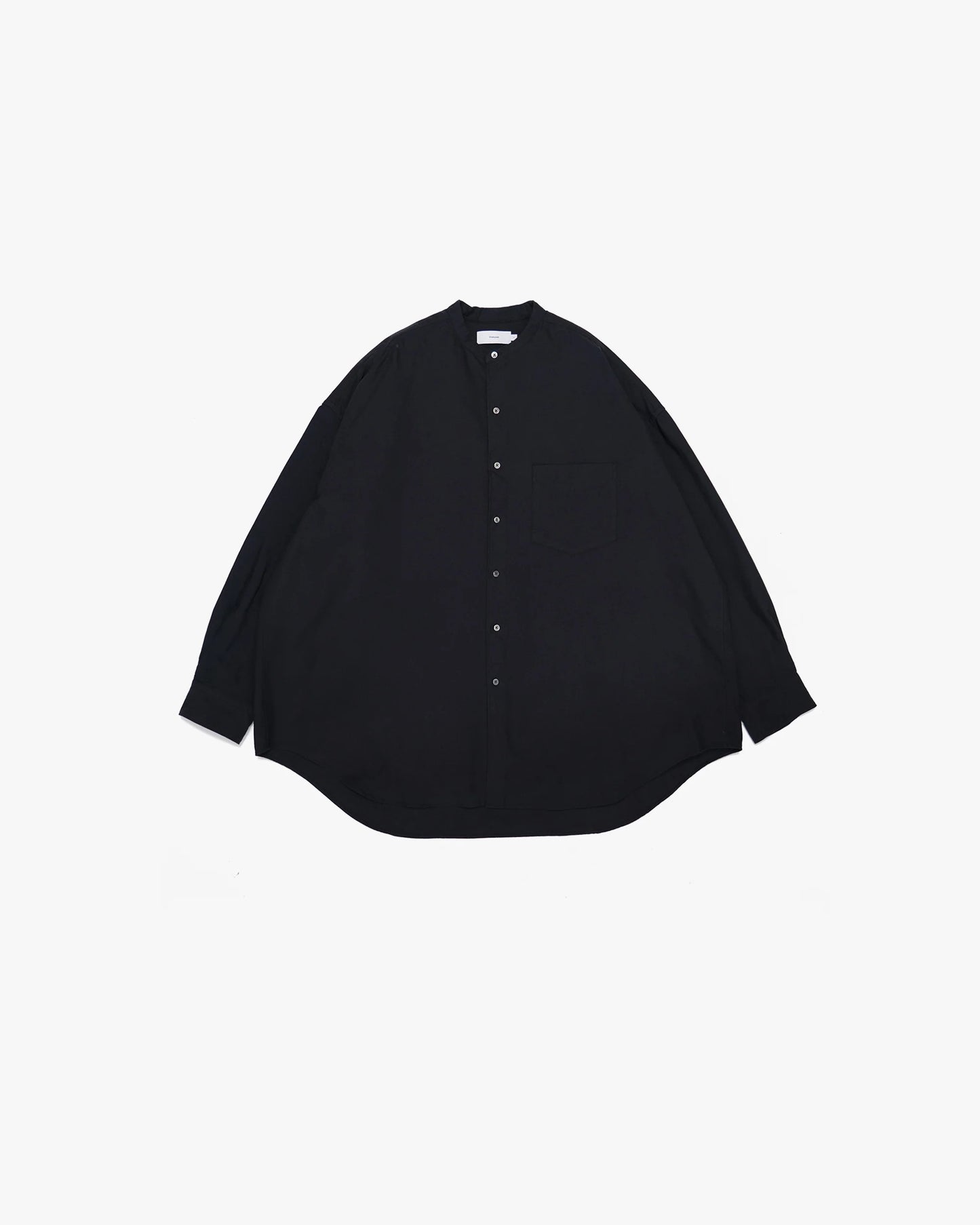 Graphpaper / Oxford L/S Oversized Band Collar Shirt