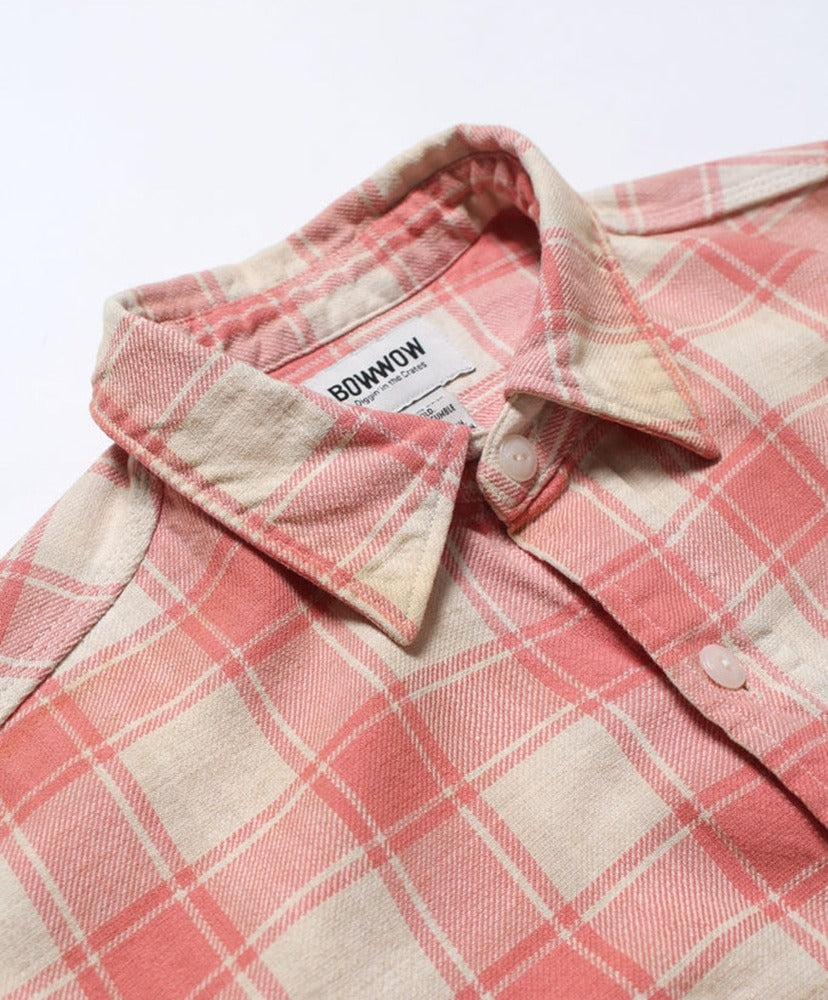 BOWWOW 26AW Repaired Cig Pocket Shirt
