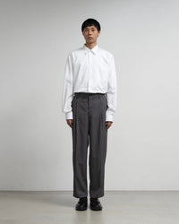 Graphpaper / Wooly Cotton Twill Wide Tapered Slacks