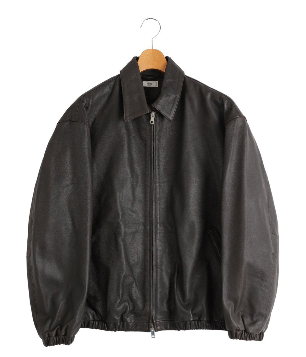 YOKE 26AW Calf Leather Sports Jacket