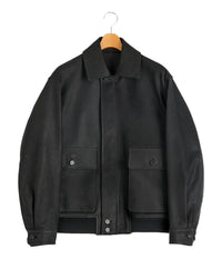 The CLASIK 26AW FLIGHT JACKET -GOAT NUBUCK-