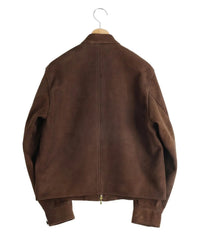 blurhms 26AW Sheep Suede Racer Jacket