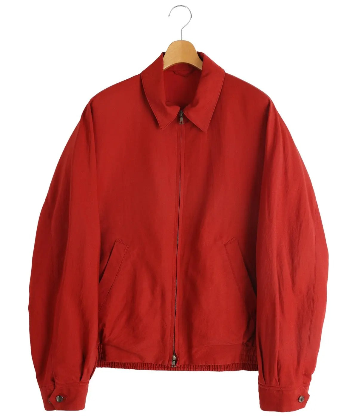 blurhms 26AW Washed Wool Silk Sports Jacket
