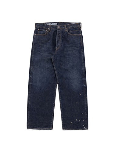 visvim 26AW SOCIAL SCULPTURE 01 WIDE DMGD-39 MUD