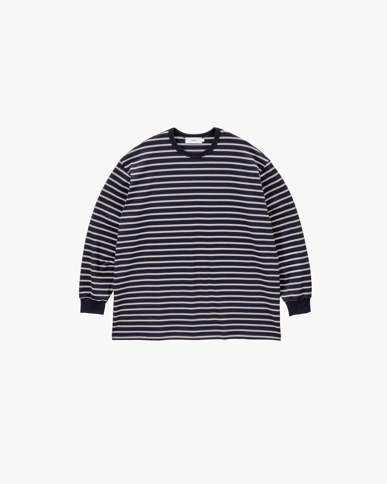Graphpaper / Tri Spun Border Long Sleeve Tee