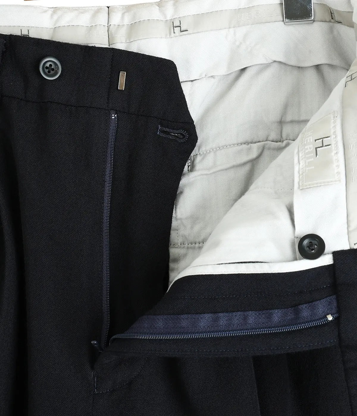 HERILL 26AW Backsatin Trousers