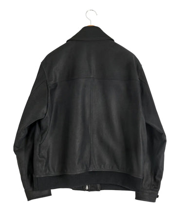 The CLASIK 26AW FLIGHT JACKET -GOAT NUBUCK-