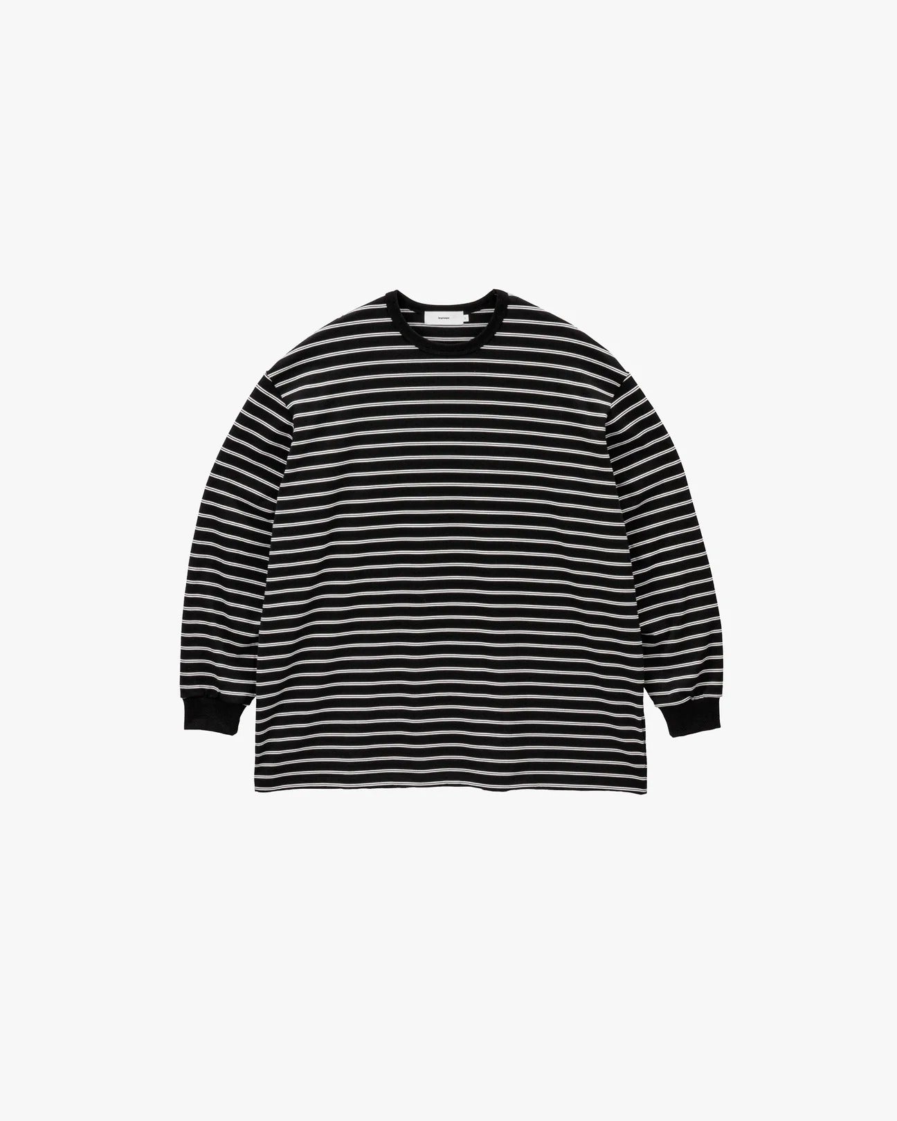 Graphpaper / Tri Spun Border Long Sleeve Tee