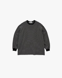 Graphpaper / Tri Spun Border Long Sleeve Tee