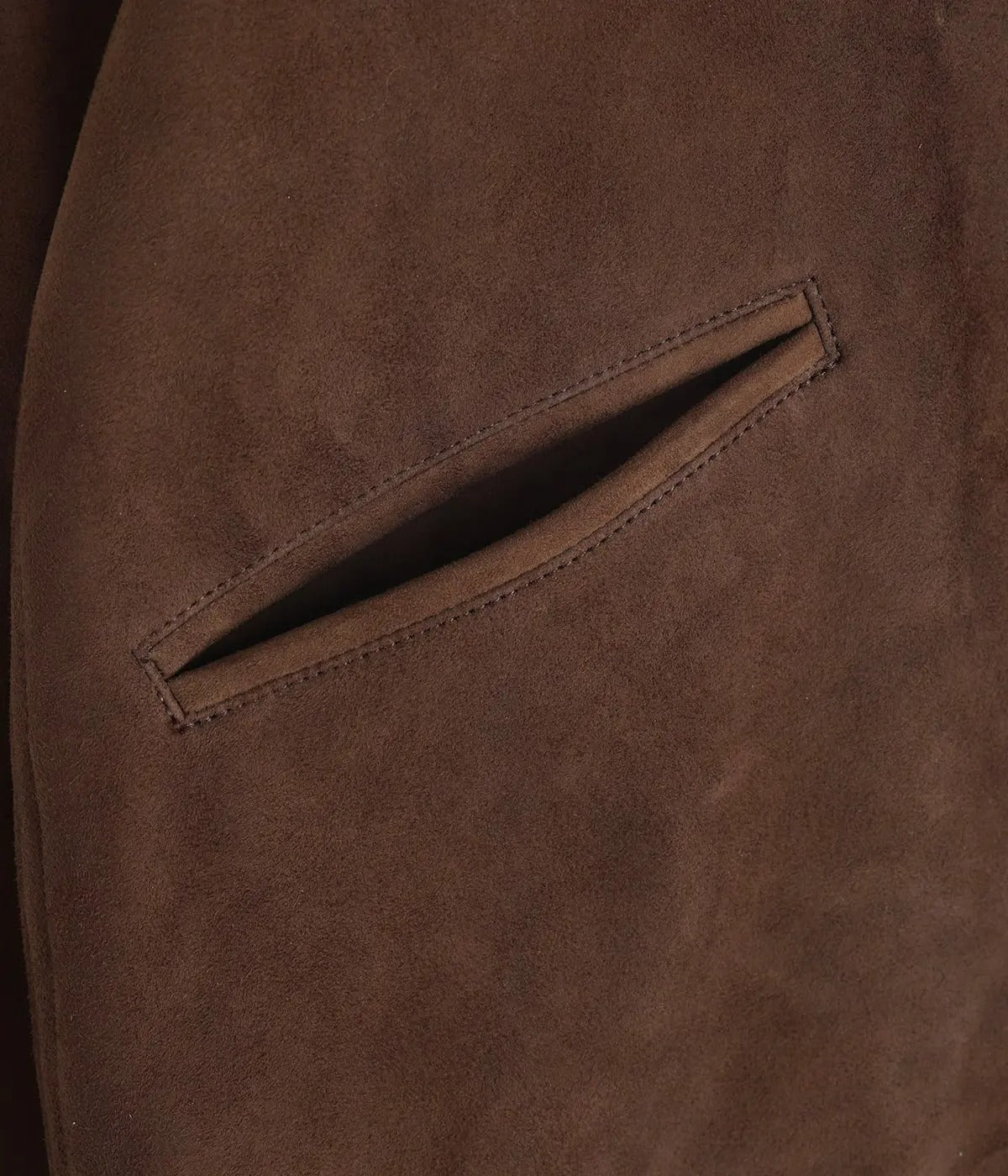 blurhms 26AW Sheep Suede Racer Jacket