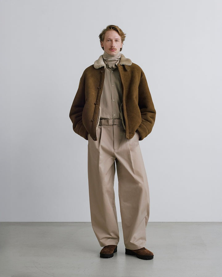 Graphpaper 26AW Sheepskin Mouton Deck Jacket