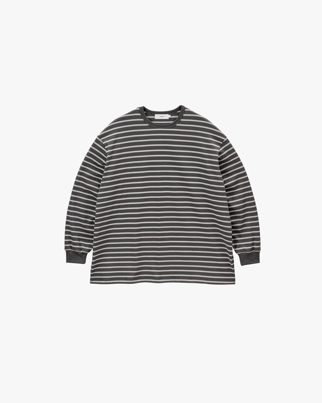 Graphpaper / Tri Spun Border Long Sleeve Tee