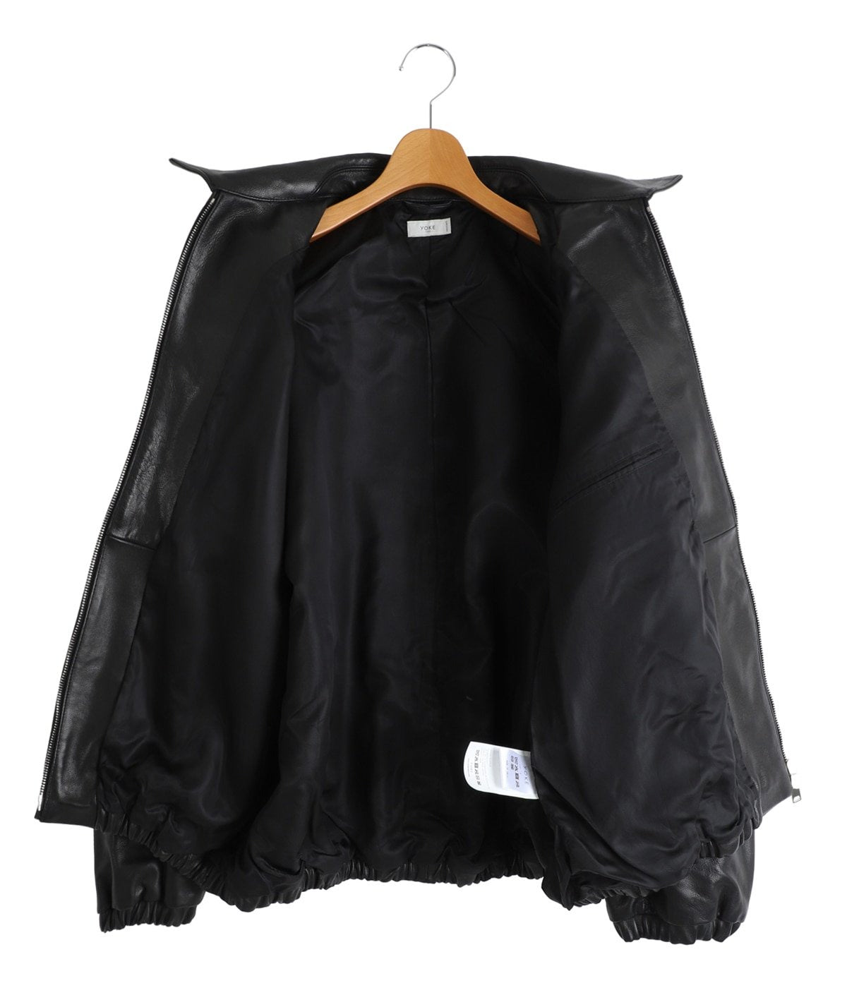 YOKE 26AW Calf Leather Sports Jacket