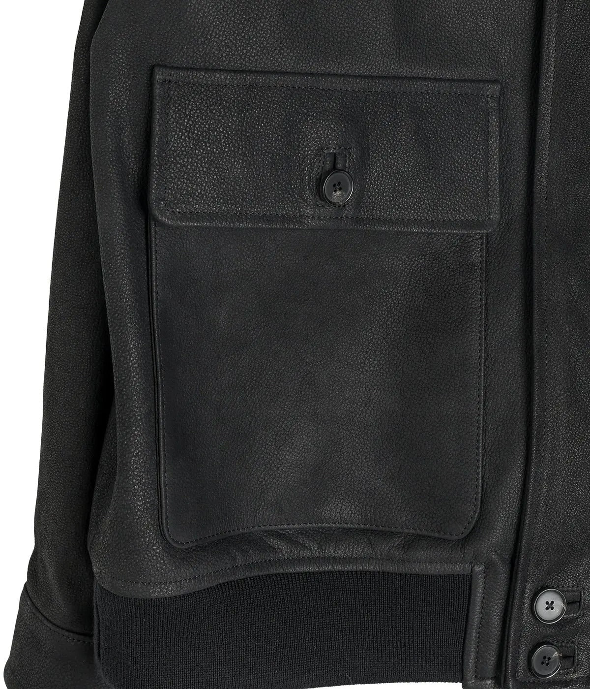 The CLASIK 26AW FLIGHT JACKET -GOAT NUBUCK-