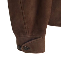 blurhms 26AW Sheep Suede Racer Jacket