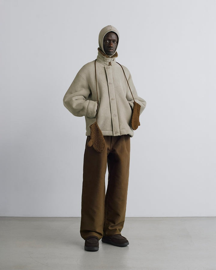 Graphpaper 26AW Sheepskin Mouton Deck Jacket