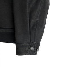 The CLASIK 26AW FLIGHT JACKET -GOAT NUBUCK-