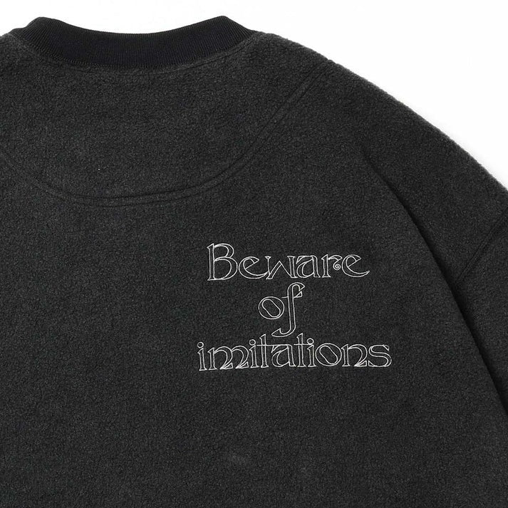 O - / FLEECE SWEATSHIRT(IMITATION)