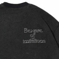 O - / FLEECE SWEATSHIRT(IMITATION)