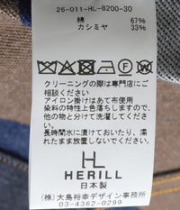 HERILL 26AW Cashmere Denim Jacket