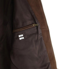 blurhms 26AW Sheep Suede Racer Jacket