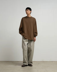Graphpaper 26AW Tri Spun Cotton L/S Oversized Tee