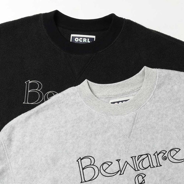 O - / FLEECE SWEATSHIRT(IMITATION)