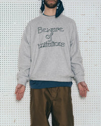 O - / FLEECE SWEATSHIRT(IMITATION)