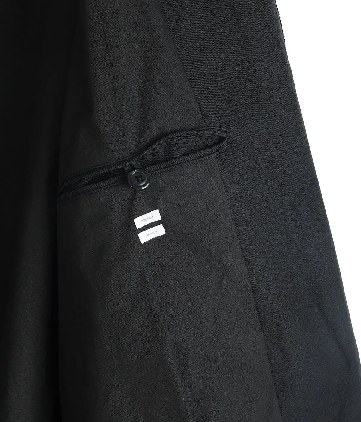 blurhms 26AW Washed Wool Silk Sports Jacket