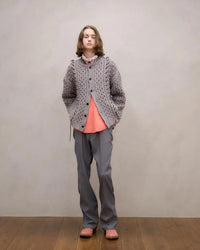 UNUSED 26AW US2576 Cable Knit Cardigan