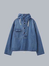 New Manual 26AW U.S. NAVY SALVAGE PARKA DENIM