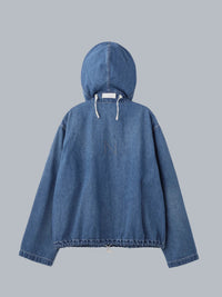 New Manual 26AW U.S. NAVY SALVAGE PARKA DENIM