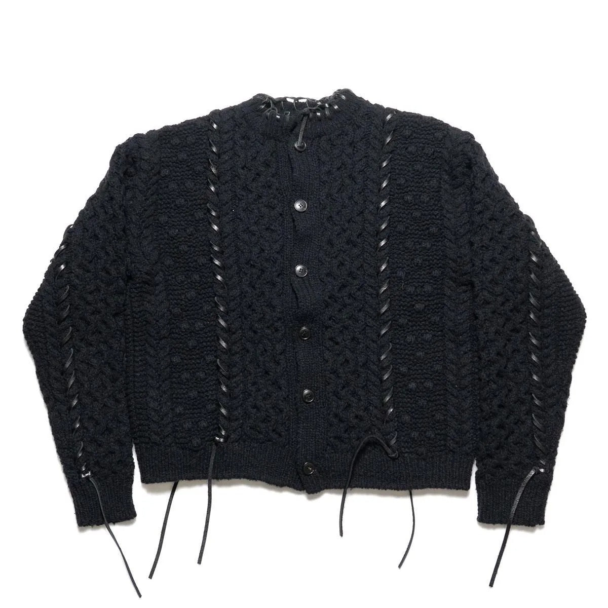 UNUSED 26AW US2576 Cable Knit Cardigan
