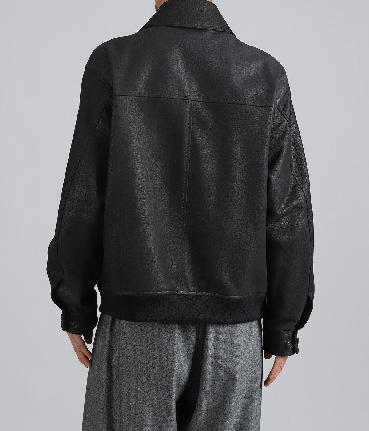 The CLASIK 26AW FLIGHT JACKET -GOAT NUBUCK-