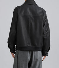 The CLASIK 26AW FLIGHT JACKET -GOAT NUBUCK-