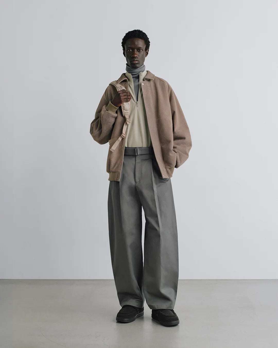 Graphpaper 26AW Hairy Suede Raglan Blouson