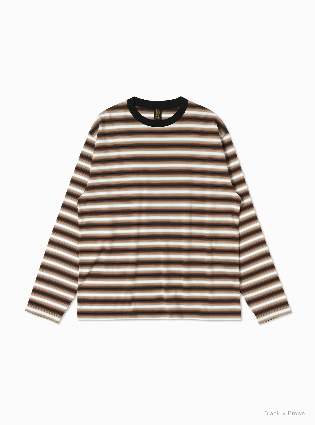 BATONER 26AW  GRADATION CREW NECK LONG SLEEVE T-SHIRT