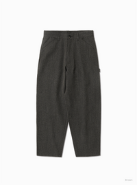 BATONER 26AW TWEED WOOL PAINTER PANTS