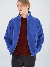 AURALEE 26AW WOOL CASHMERE CORDUROY ZIP BLOUSON