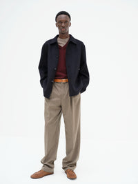 AURALEE 26AW SUPER FINE WOOL MELTON HAND SEWN BLOUSON
